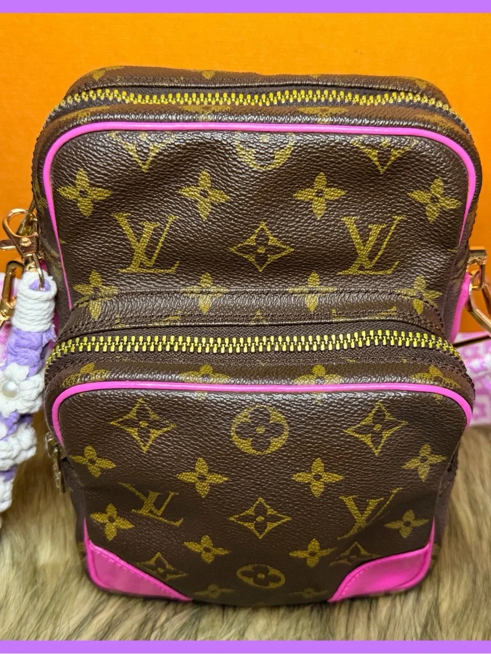 Louis Vuitton Brown Monogram Crossbody Amazone